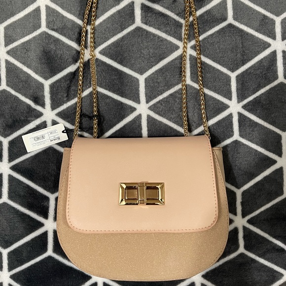 Who What Wear Neutral Cream Color Crossbody Bag - Picture 1 of 6